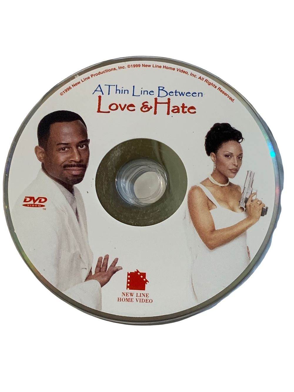 A Thin Line Between Love & Hate DVD 1996 Comedy Romance R Rated